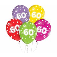 Narozeninové balónky 60