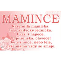 Vtipné přání - Mamince