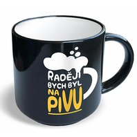 Hrnek Raději bych byl na pivu